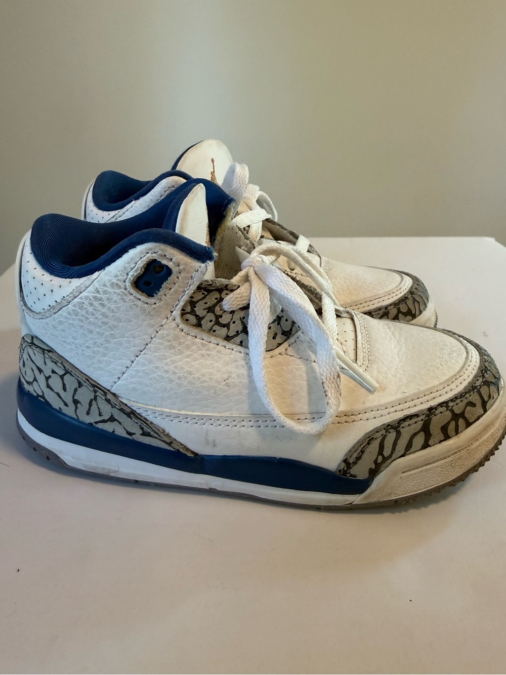 Air Jordan 3 Retro Sneakers Size 10C #Lux-K-SH